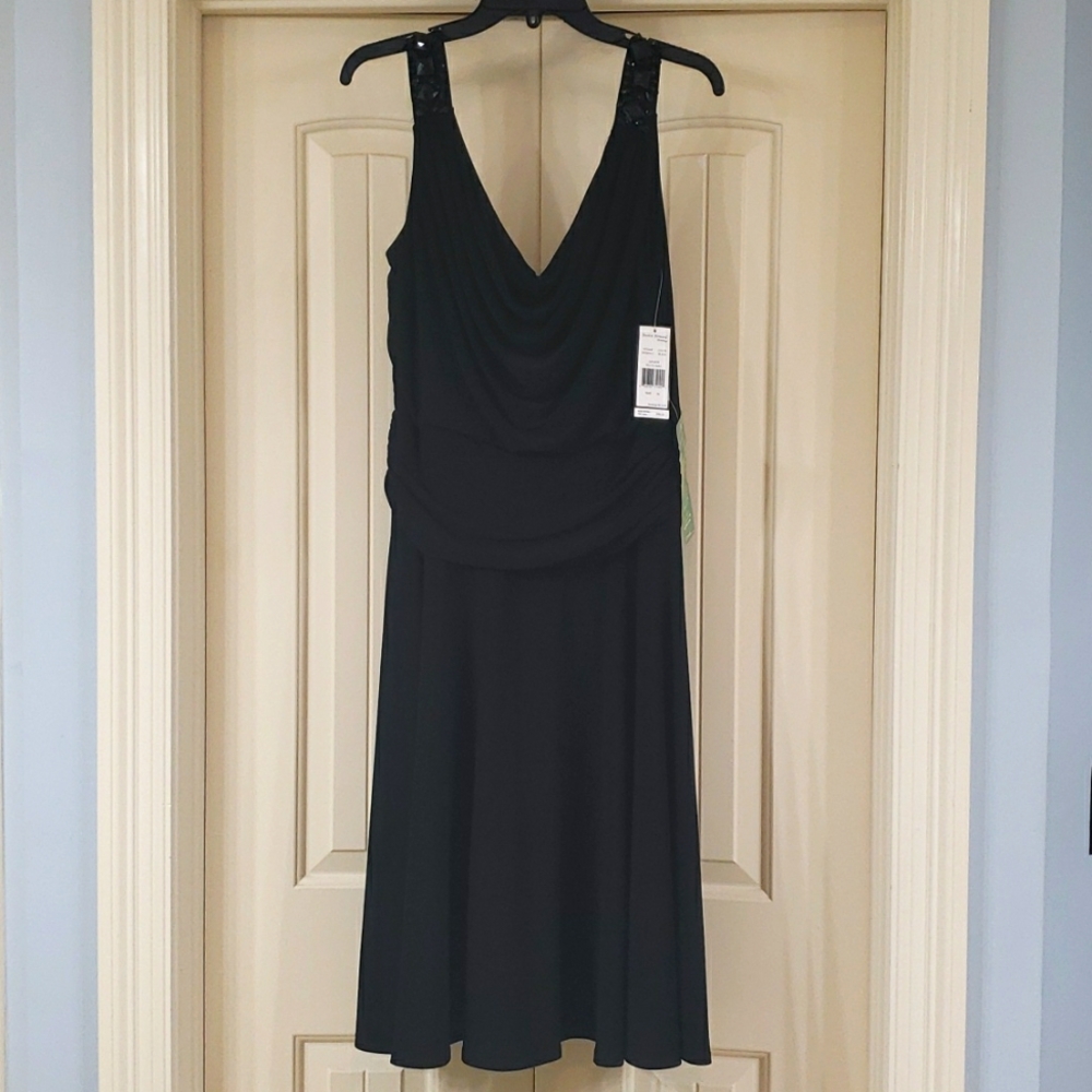 Jessica Howard Evenings Special Occasion Black dress- size 14